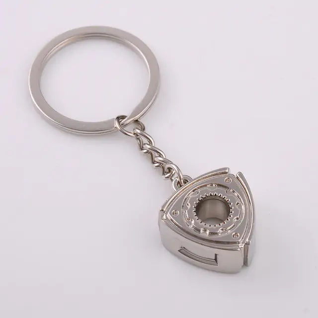 Rotary Wankel Engine Keychain