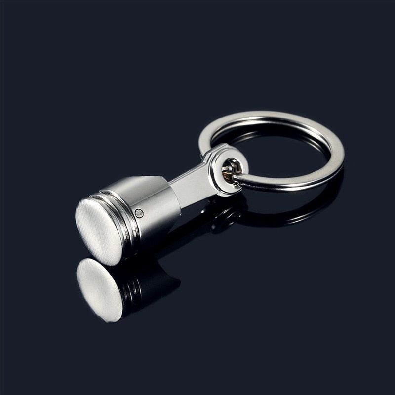 Metal Piston Keychain