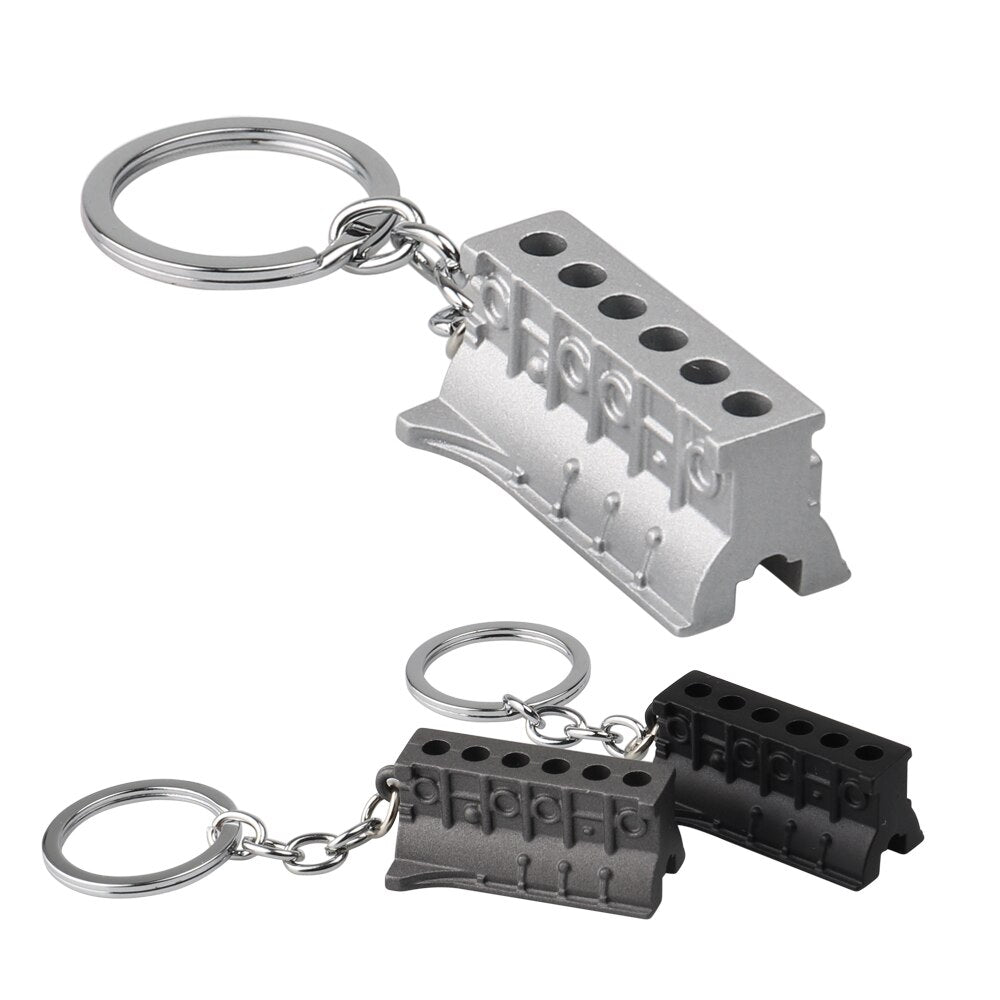 Engine Block Keychain