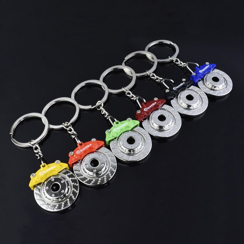 Rotor w/ Caliper Keychain