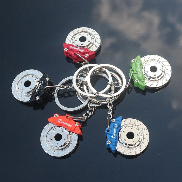 Rotor w/ Caliper Keychain